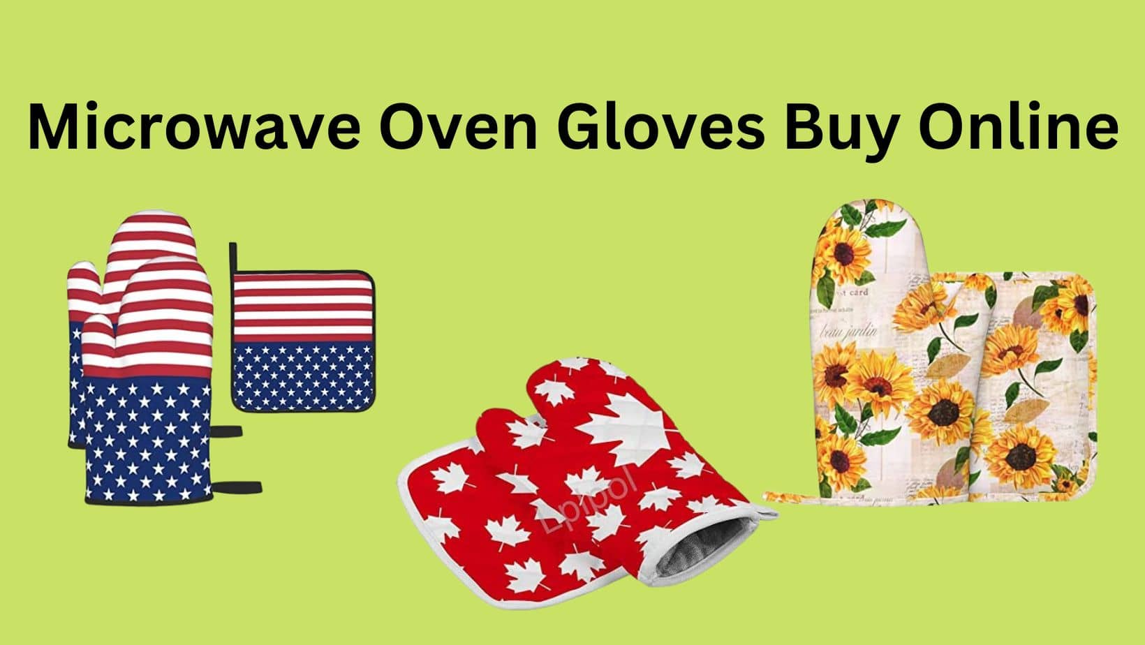 12 Best Microwave Oven Gloves to Buy Online