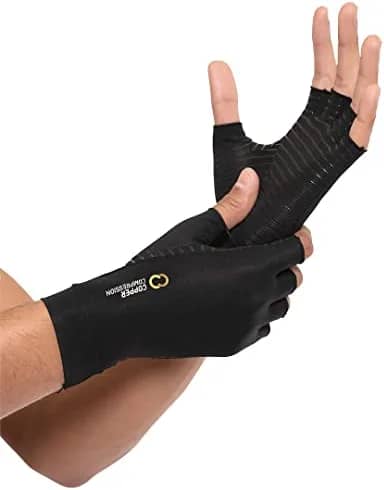 copper compression arthritis gloves